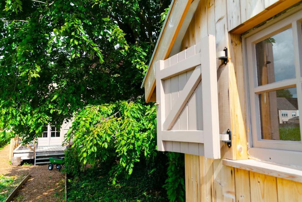 La Cabane Du Cerf Et Son Sauna Attre Exterior photo